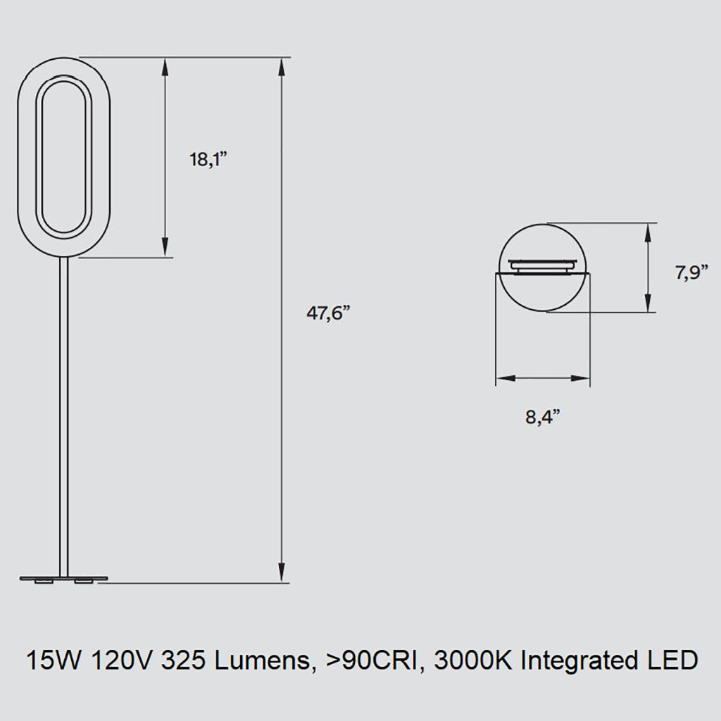 Lens Floor Lamp