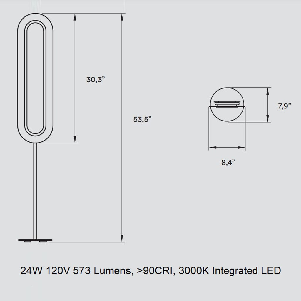 Lens Floor Lamp