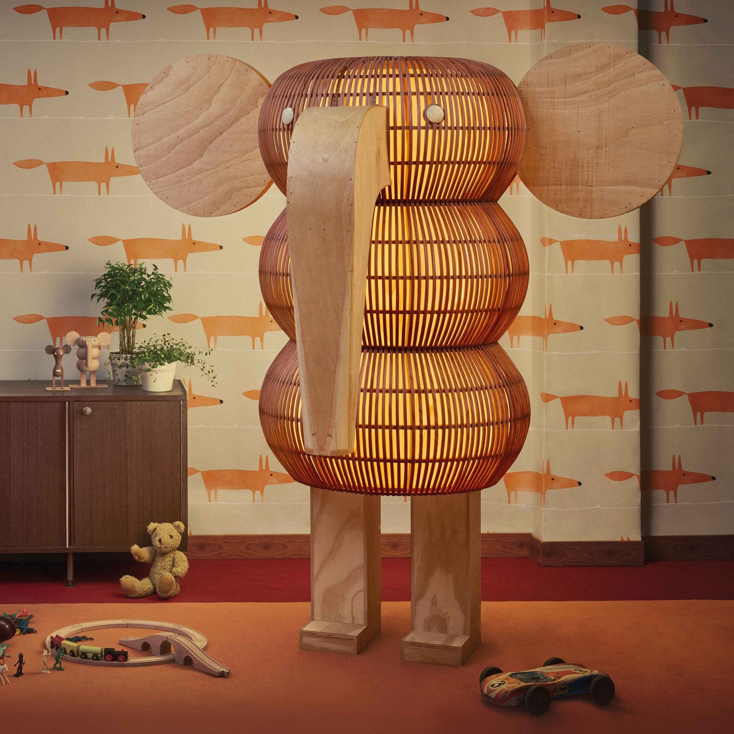 Life-Size Smelly Fant Floor Lamp