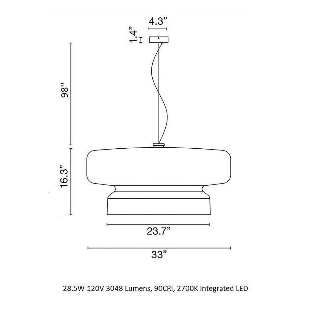 Bohemia 84 Pendant Light