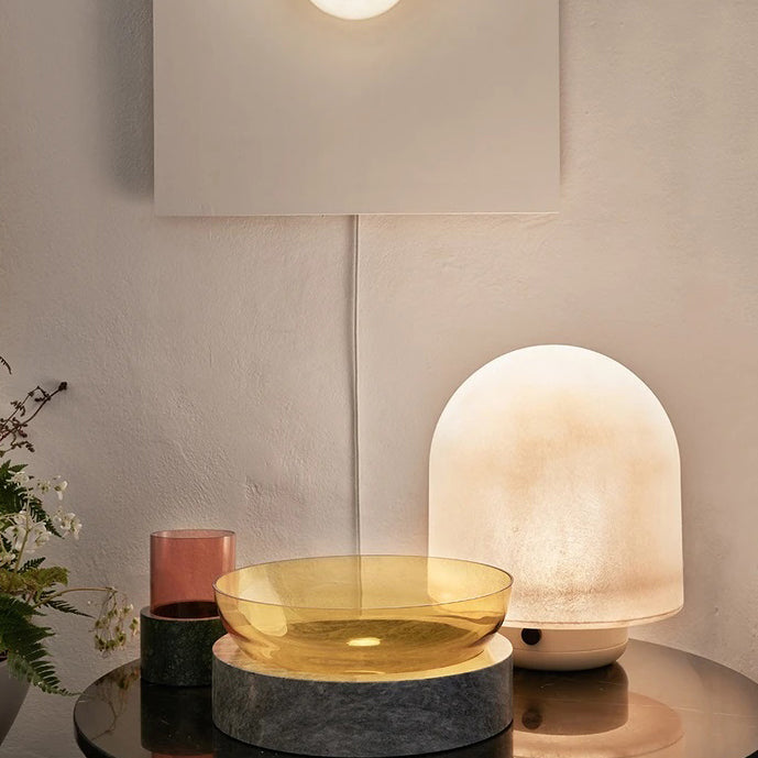 Puffball Table Lamp