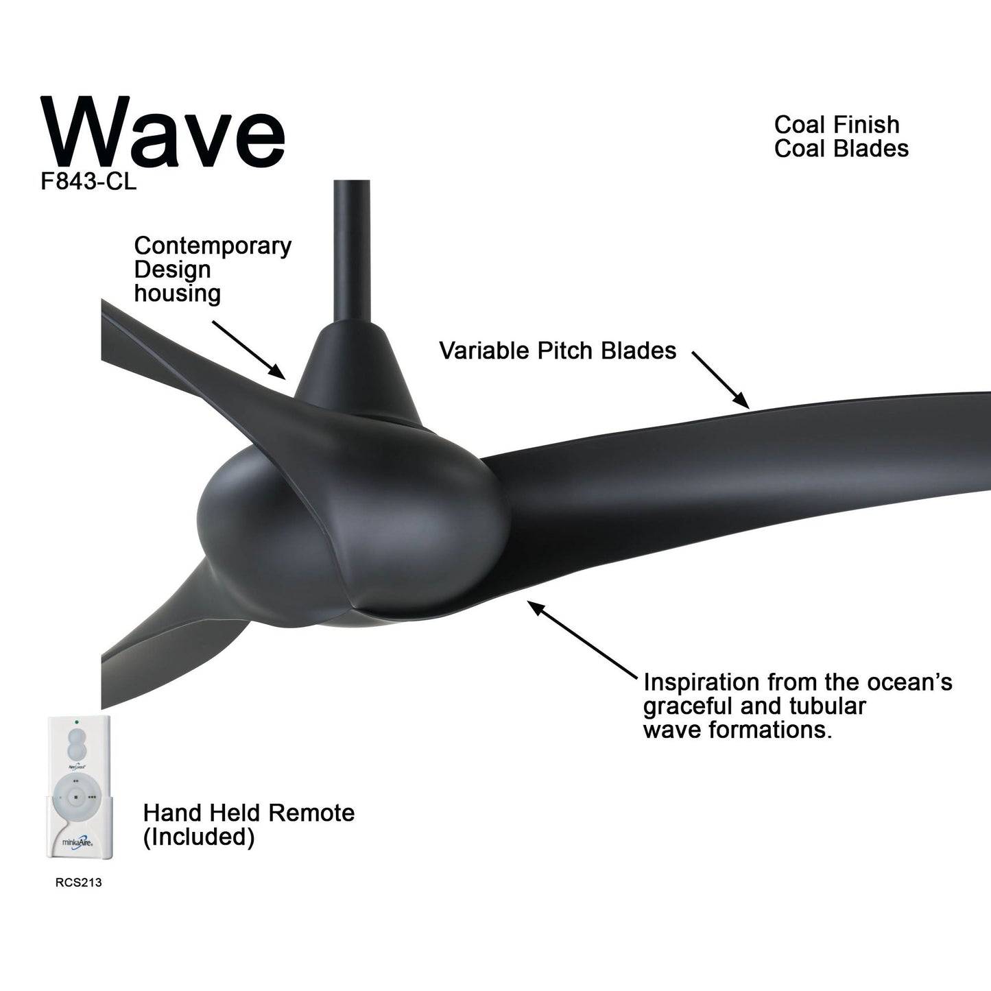 Wave Ceiling Fan