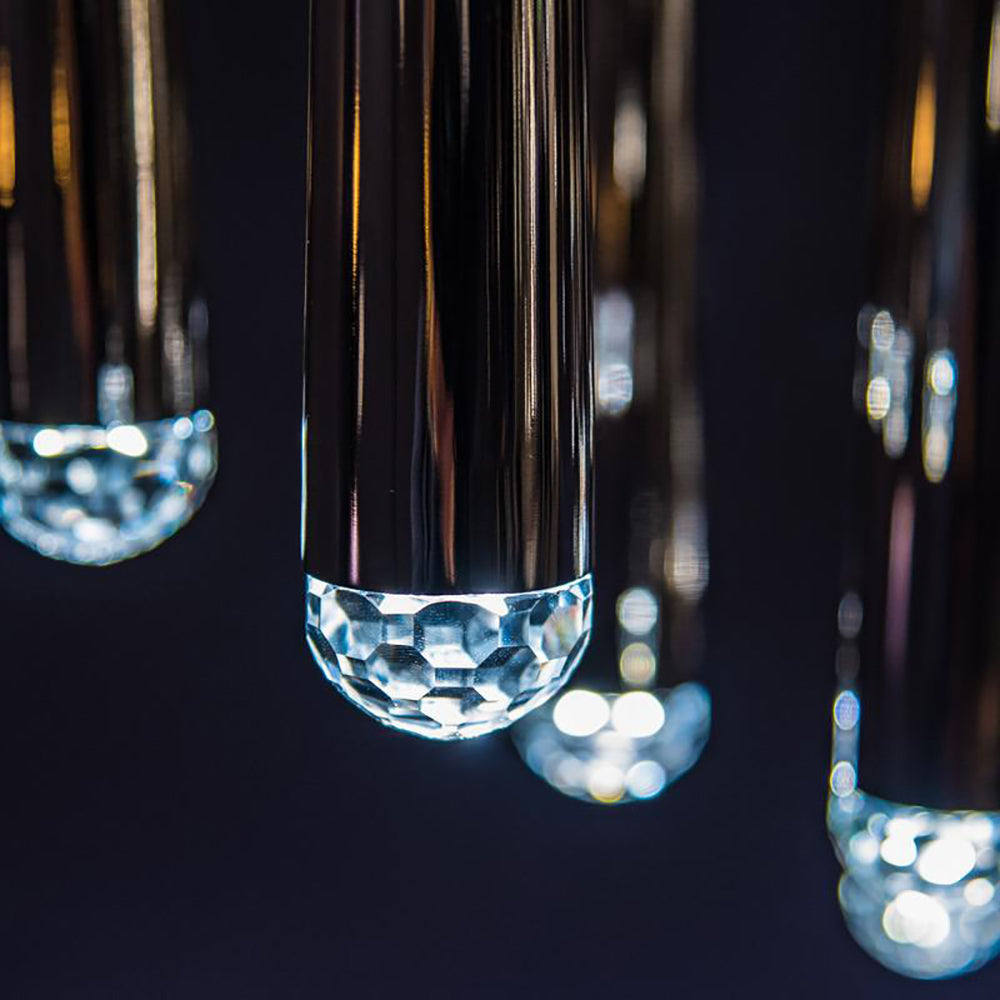 Cascade Crystal LED Pendant Light