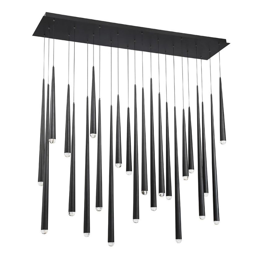 Cascade Crystal LED Linear Chandelier