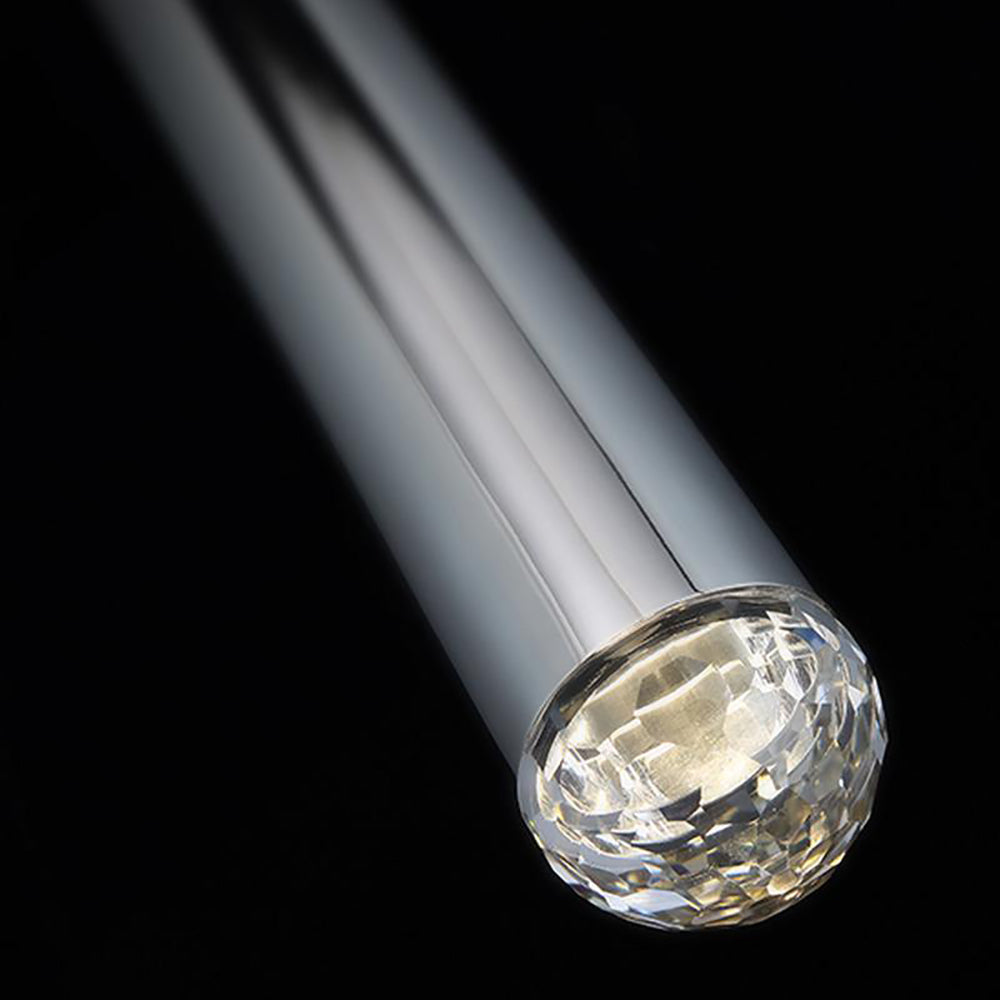 Cascade Crystal LED Linear Chandelier