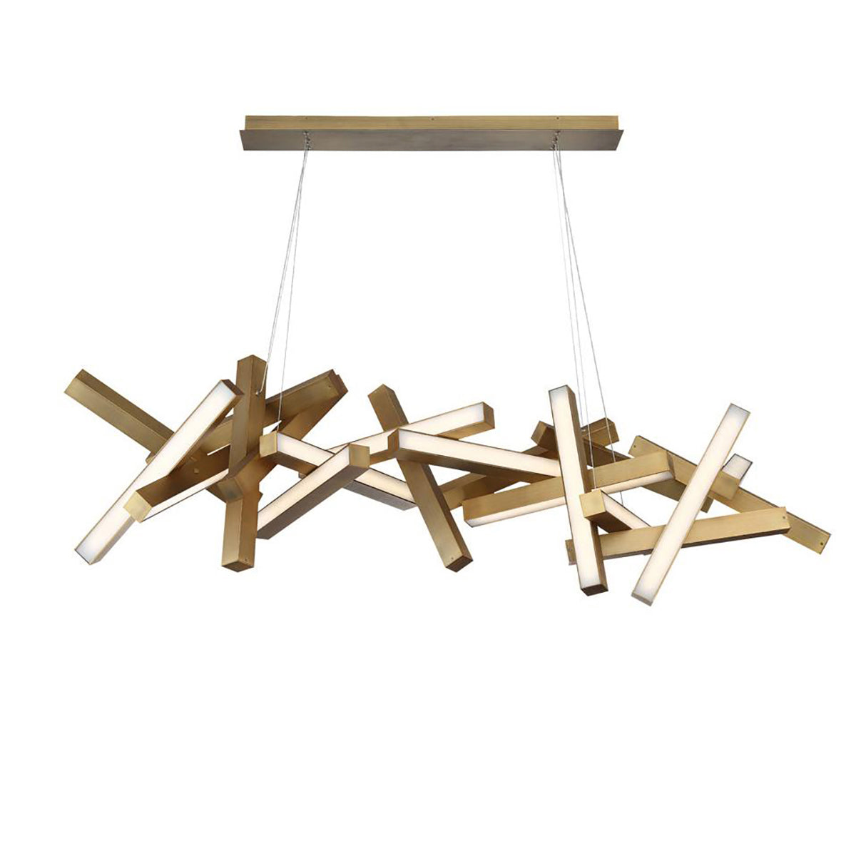 Chaos LED Linear Chandelier