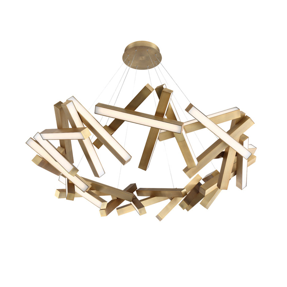 Chaos LED Round Chandelier
