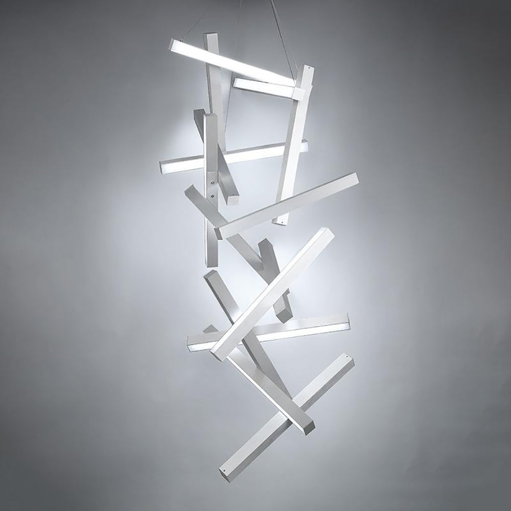 Chaos LED Vertical Chandelier
