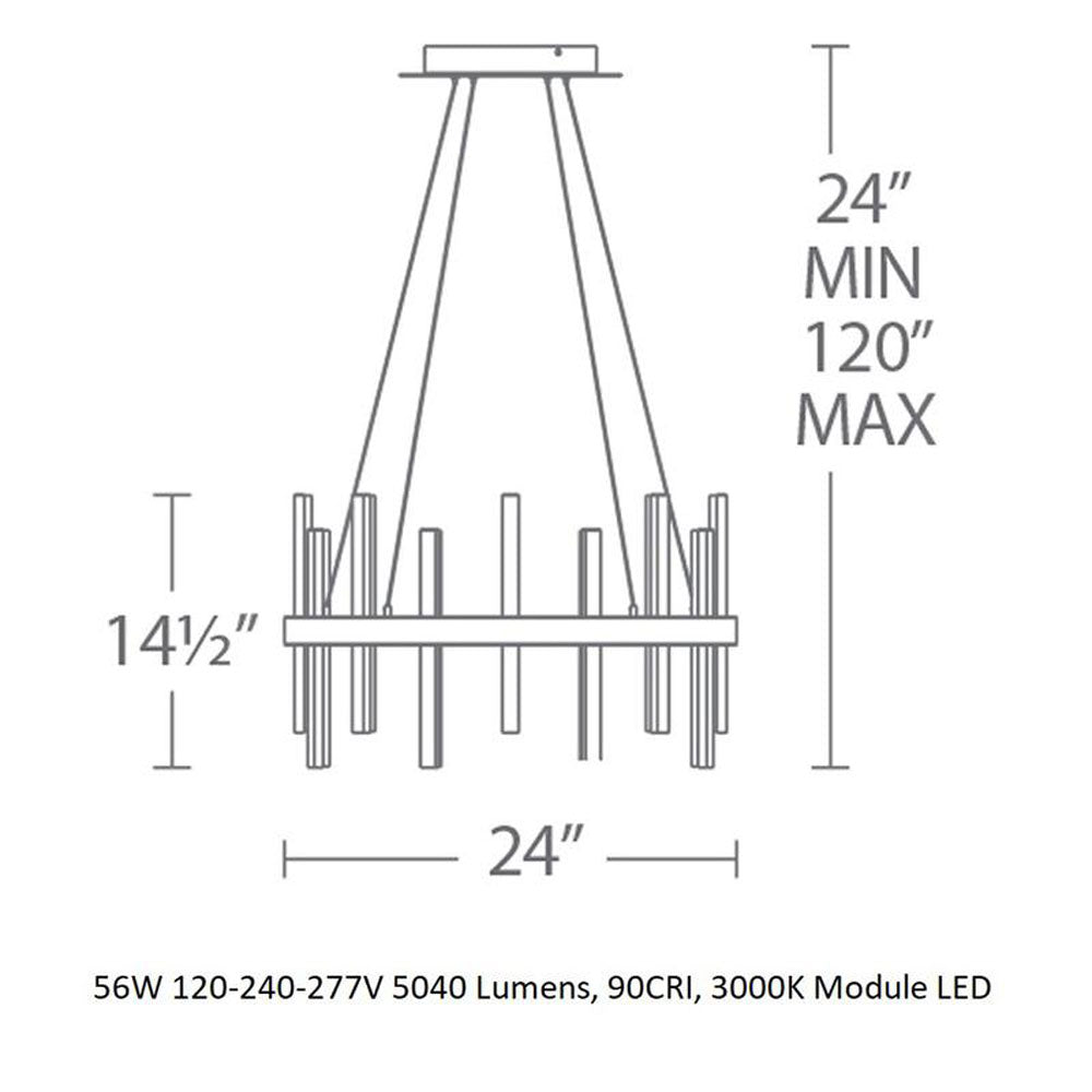 Harmonix LED Chandelier