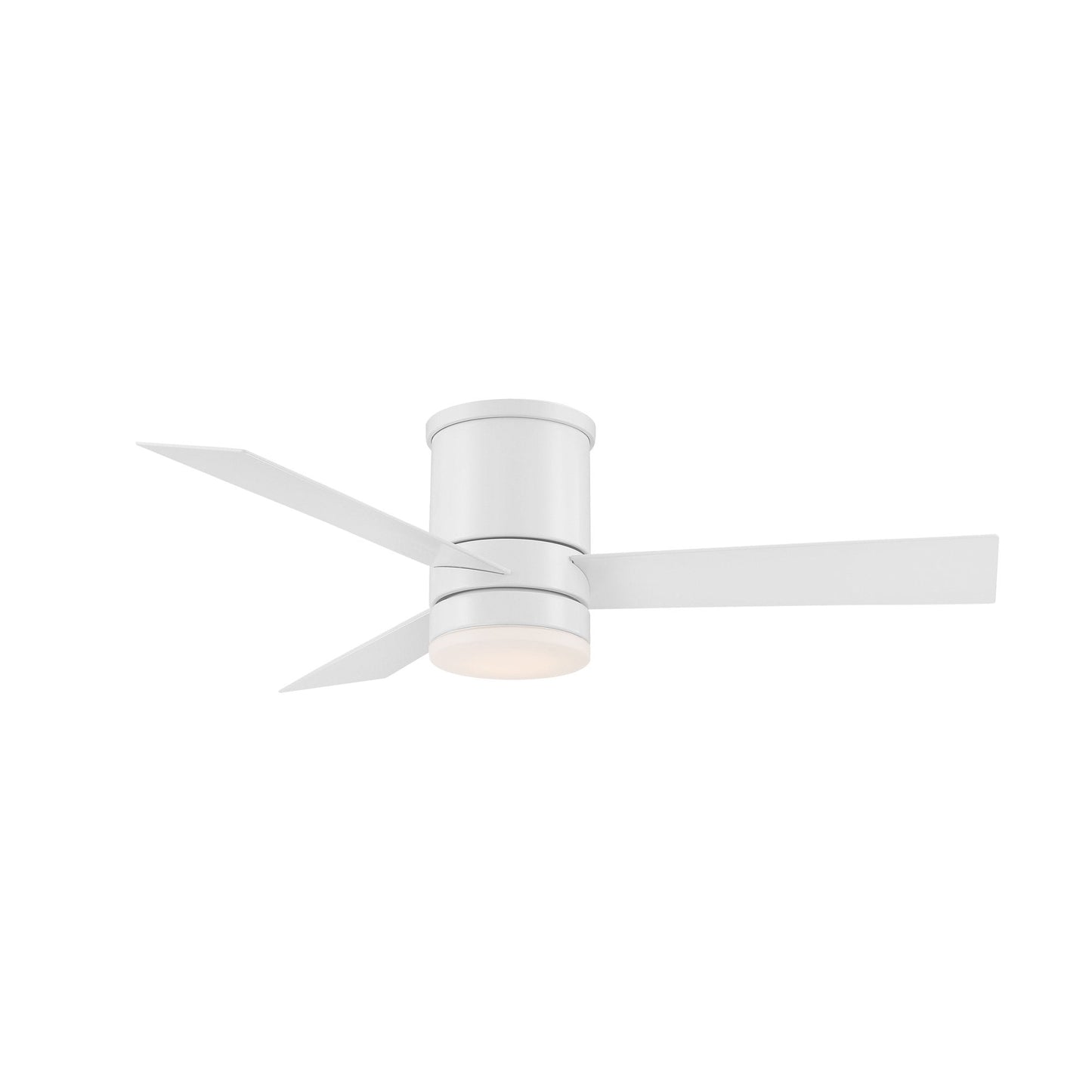 Axis Indoor/Outdoor LED Smart Flush Mount Ceiling Fan