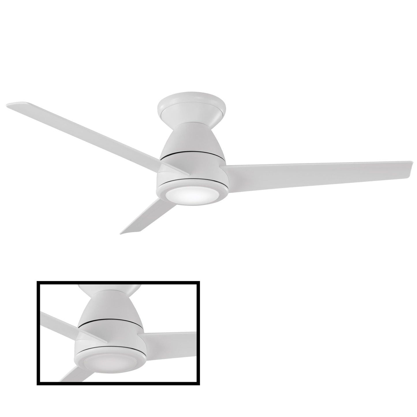 Tip Top Indoor/Outdoor Flush Mount Ceiling Fan