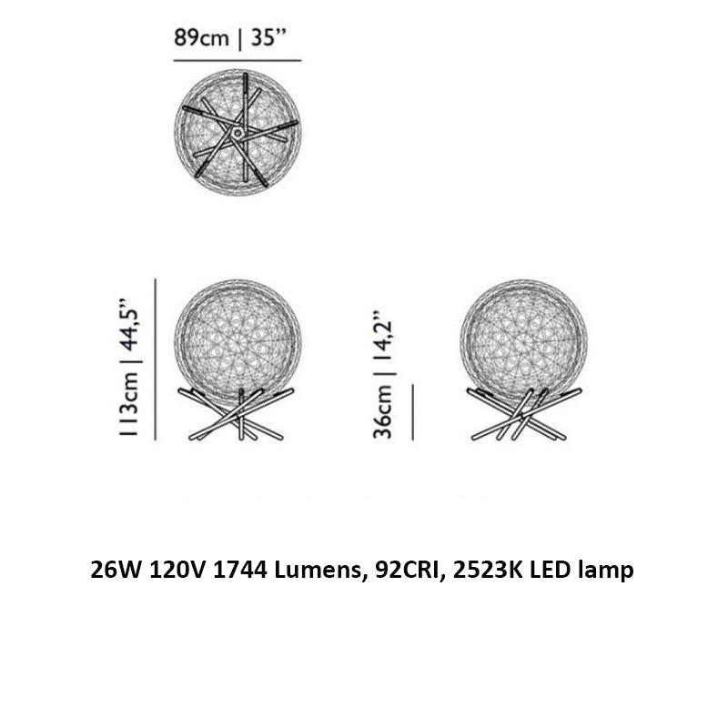 Raimond II Tensegrity Floor Lamp