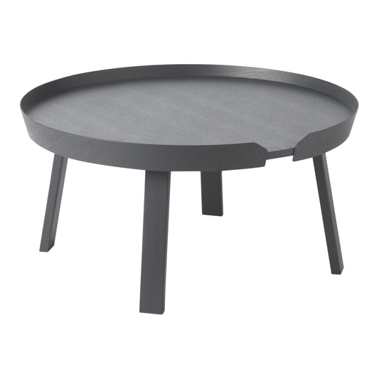 Anthracite / Large: 28.25 in diameter Around Coffee Table - OPEN BOX