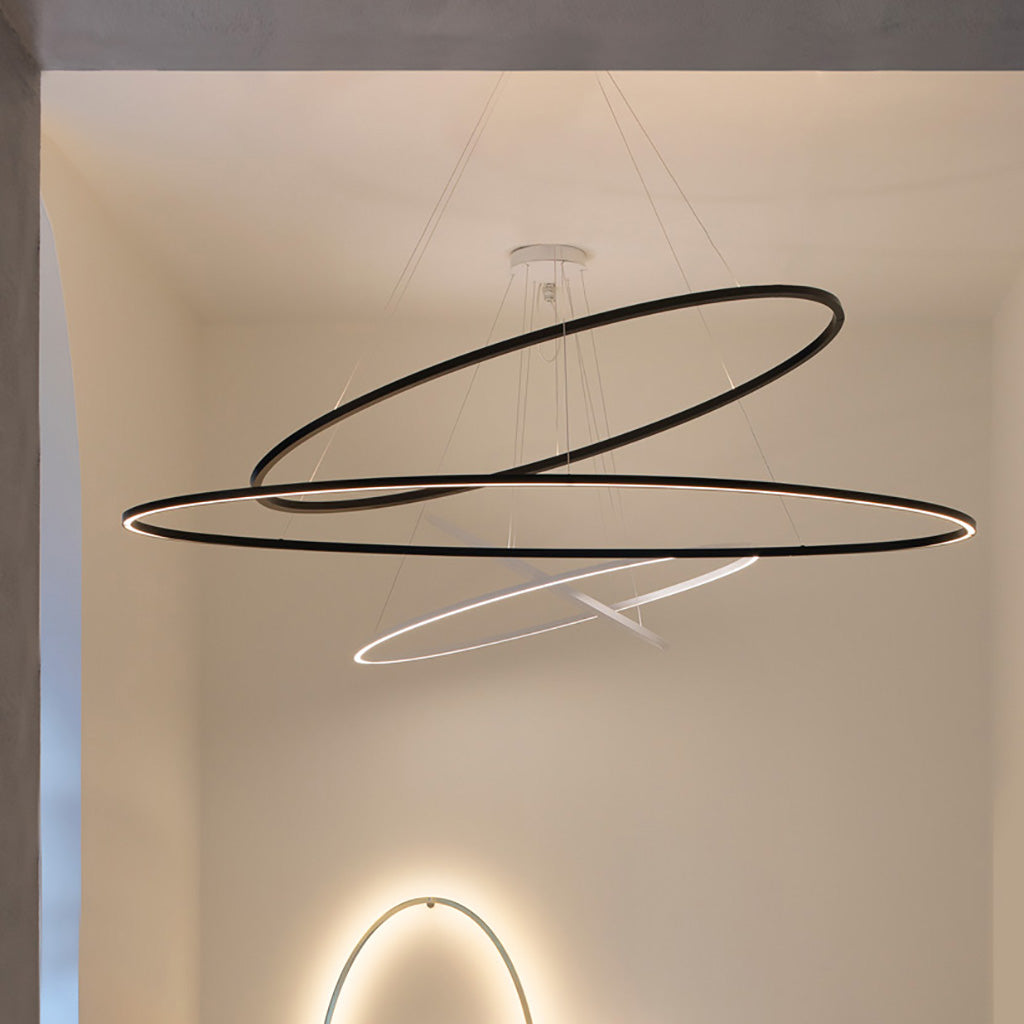 Ellisse Double Pendant Light