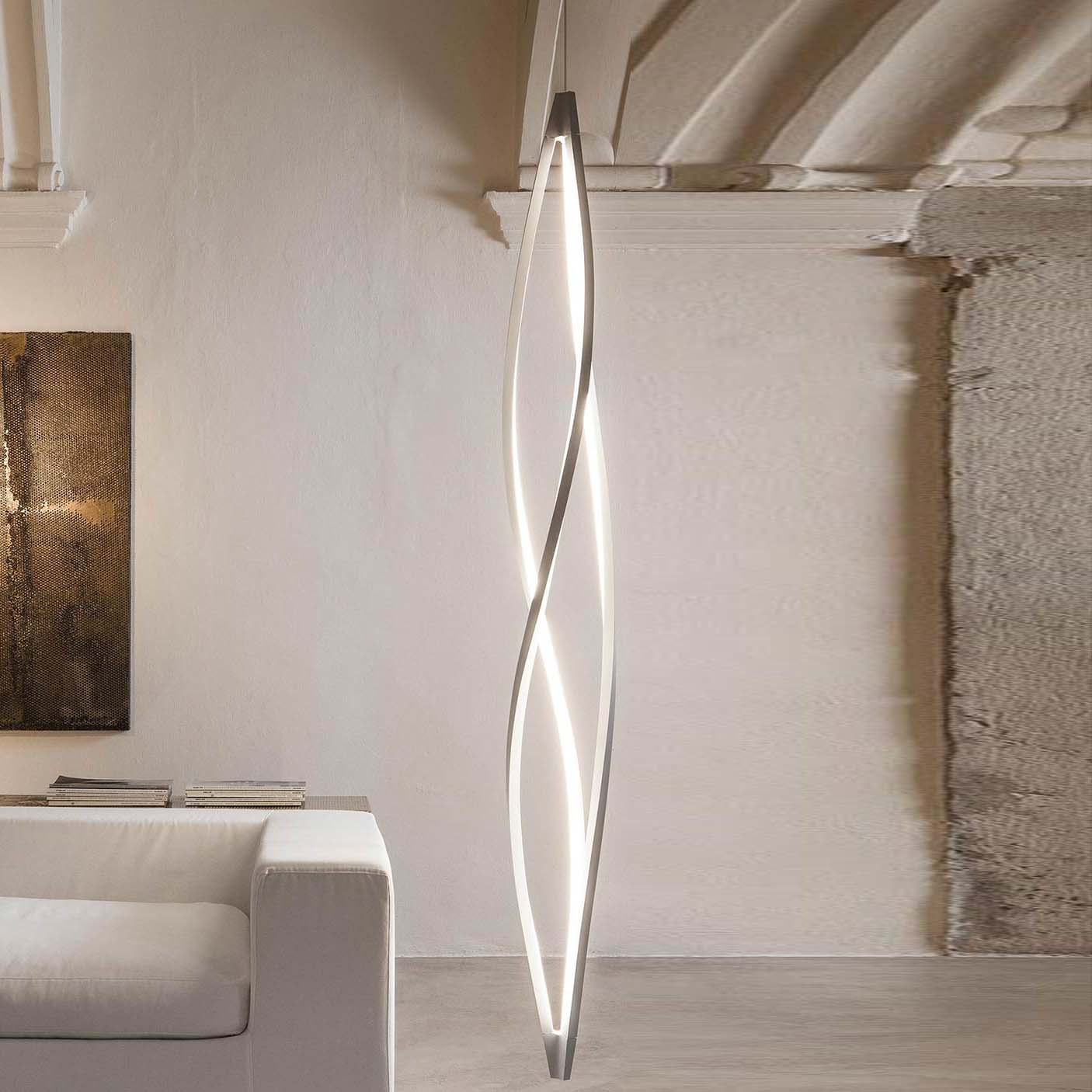 In the Wind Vertical Pendant Light