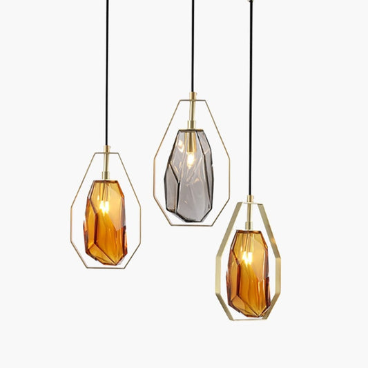 Reini Glass Modern Pendant Light