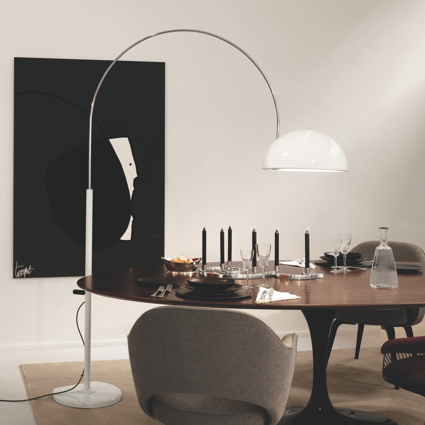 Coupe Arched Floor Lamp