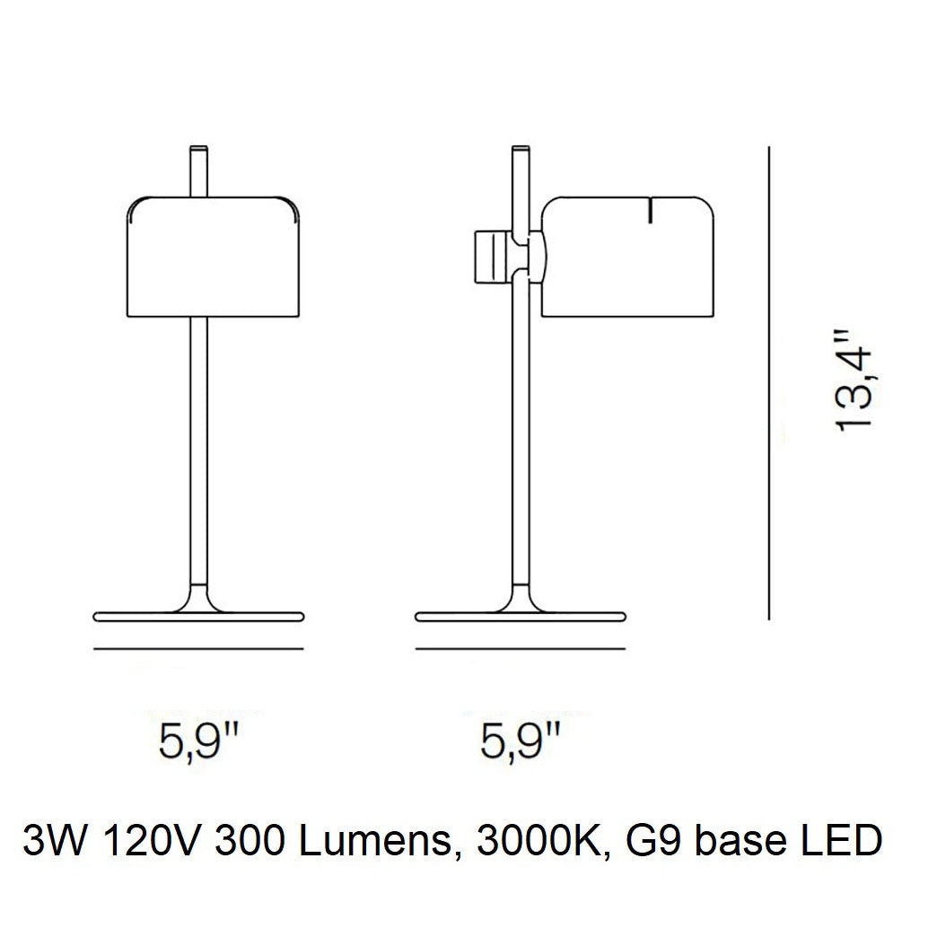 Mini Coupe Table Lamp