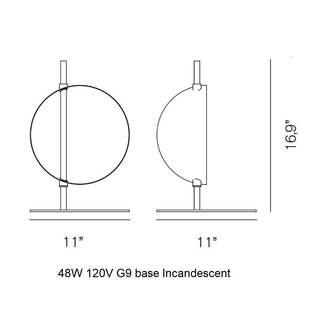 Superluna Table Lamp