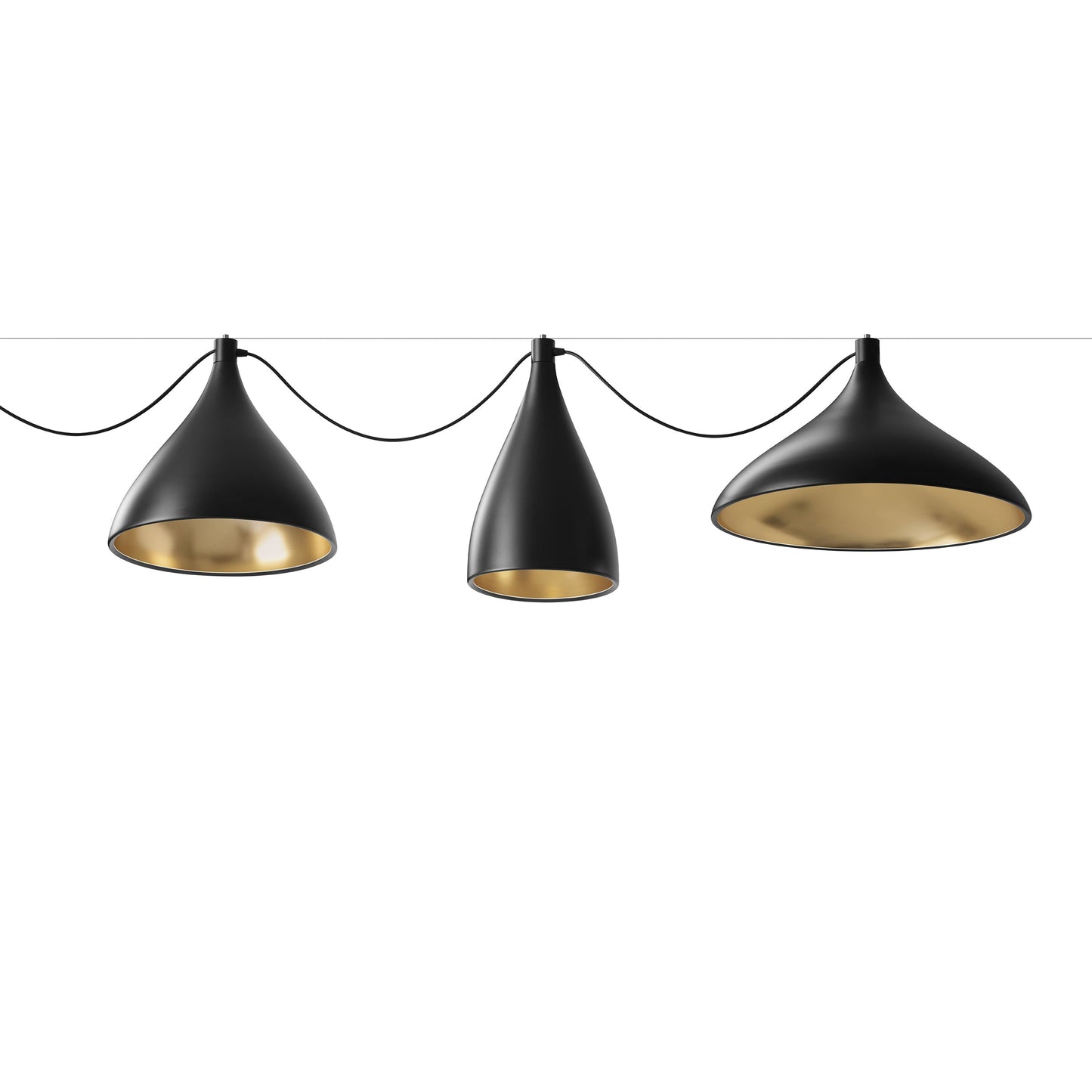 Swell String Linear Pendant Light