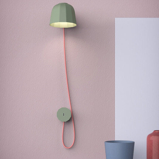 Novia Wall Light with USB Port