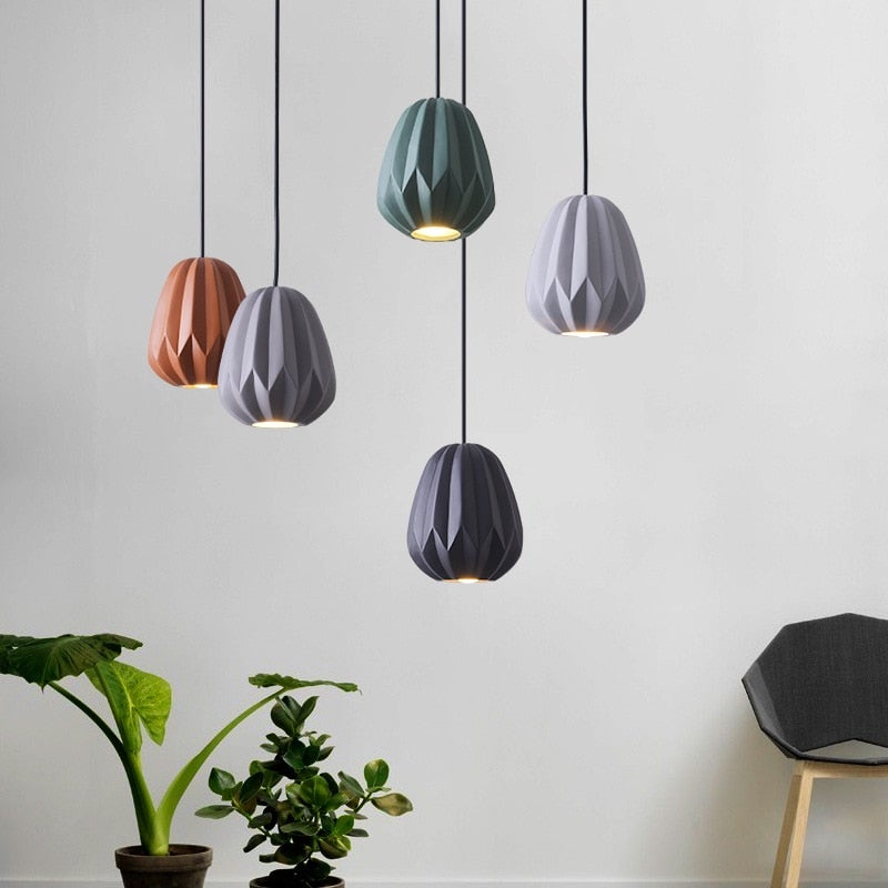 Gaia 3D Contemporary Pendant Light 