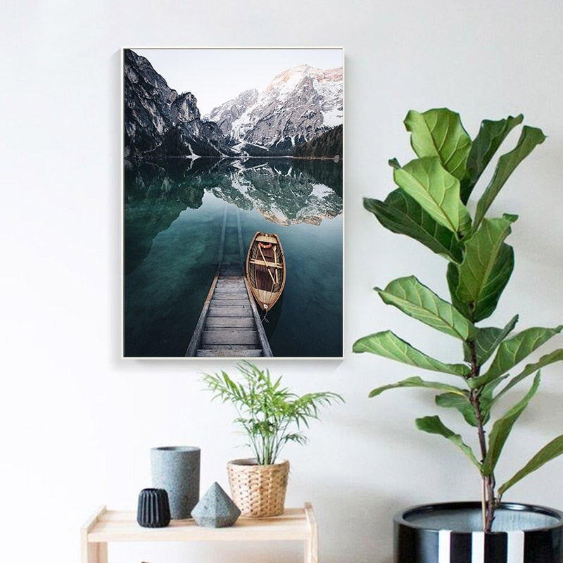 Mountain Lake | Canvas Print