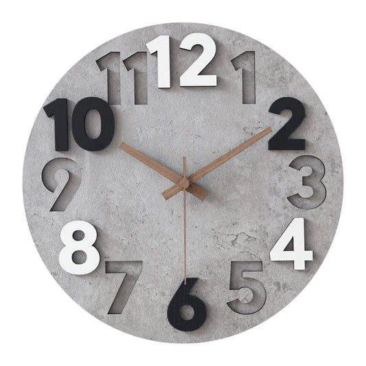 Modern 3D Wall Clock