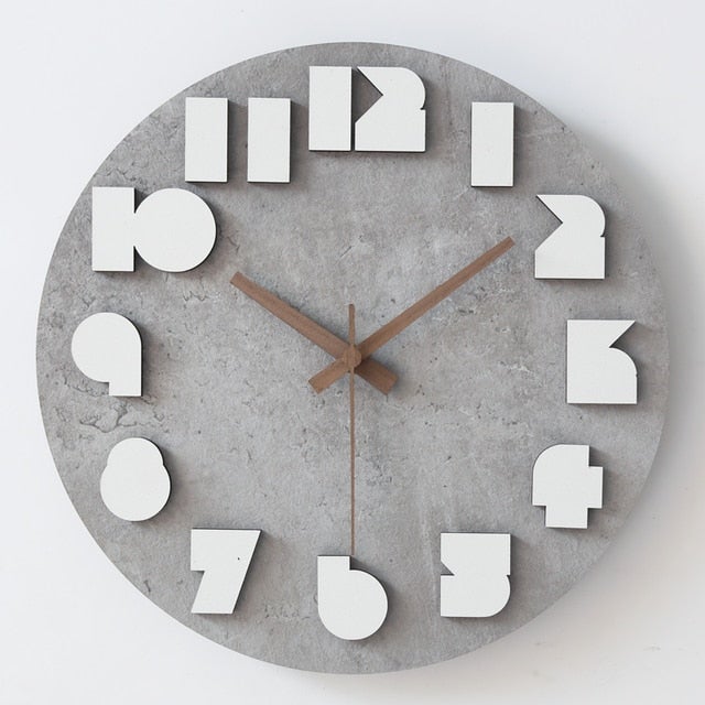 Modern 3D Wall Clock