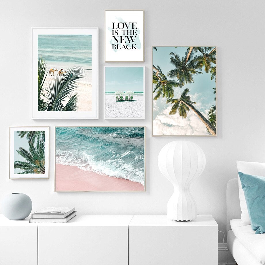 Love is the New Black | Canvas Print
