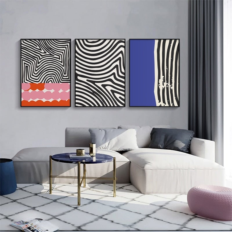 Fingerprints in the Abstract Canvas Prints