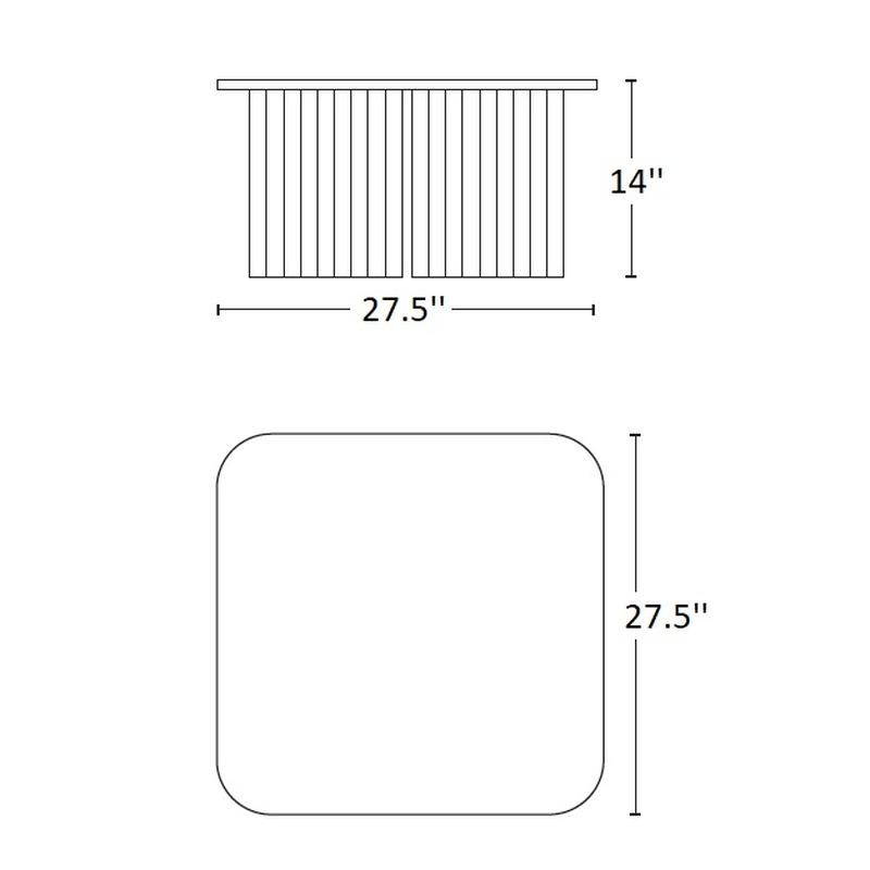 Plec Steel Table