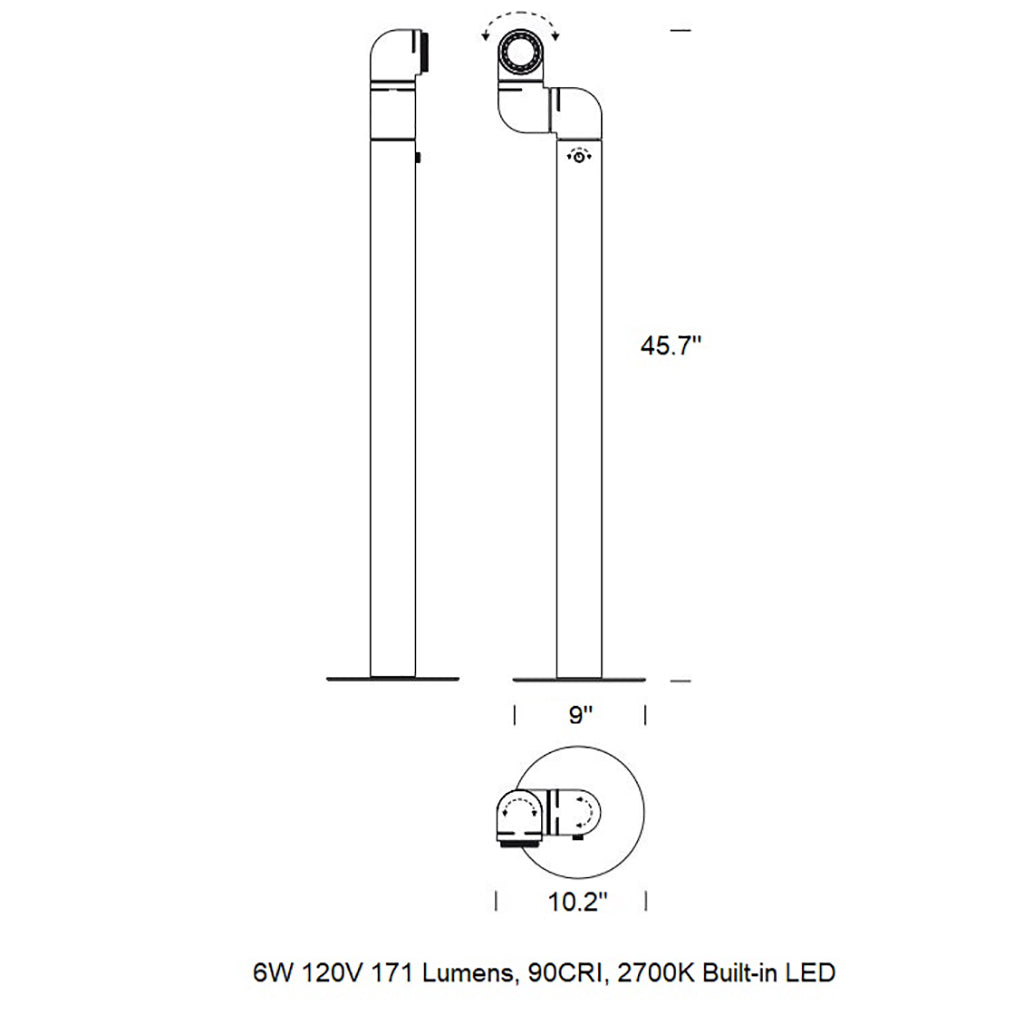 Tatu Alta Floor Lamp