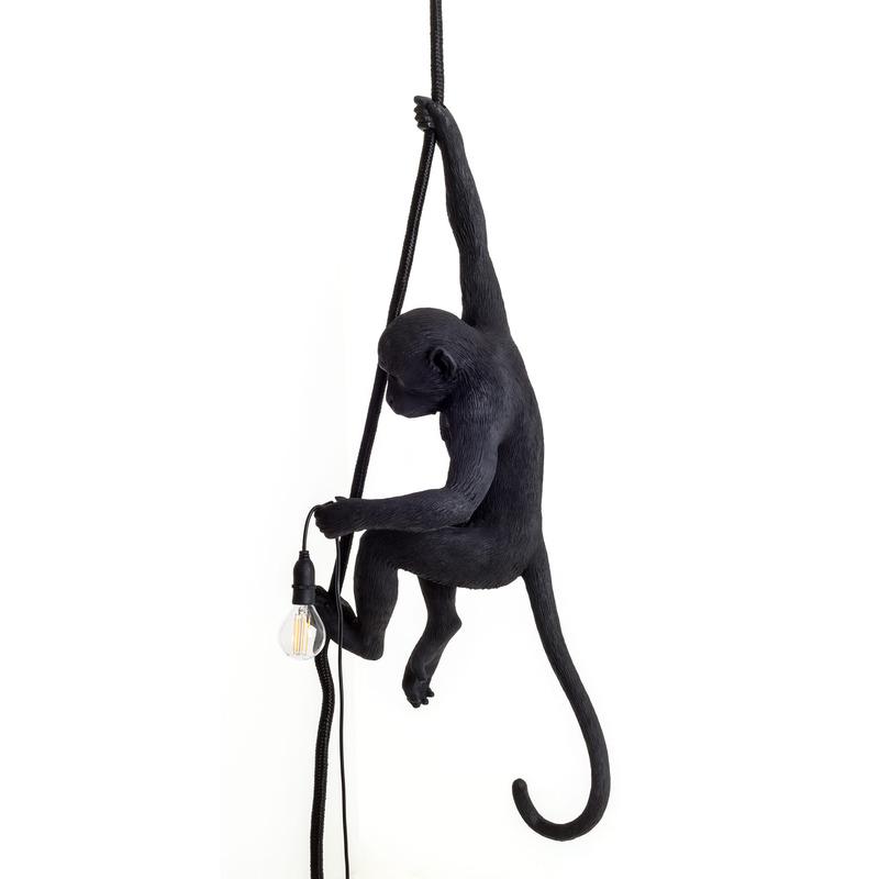 Black Monkey Outdoor Ceiling Lamp OPEN BOX