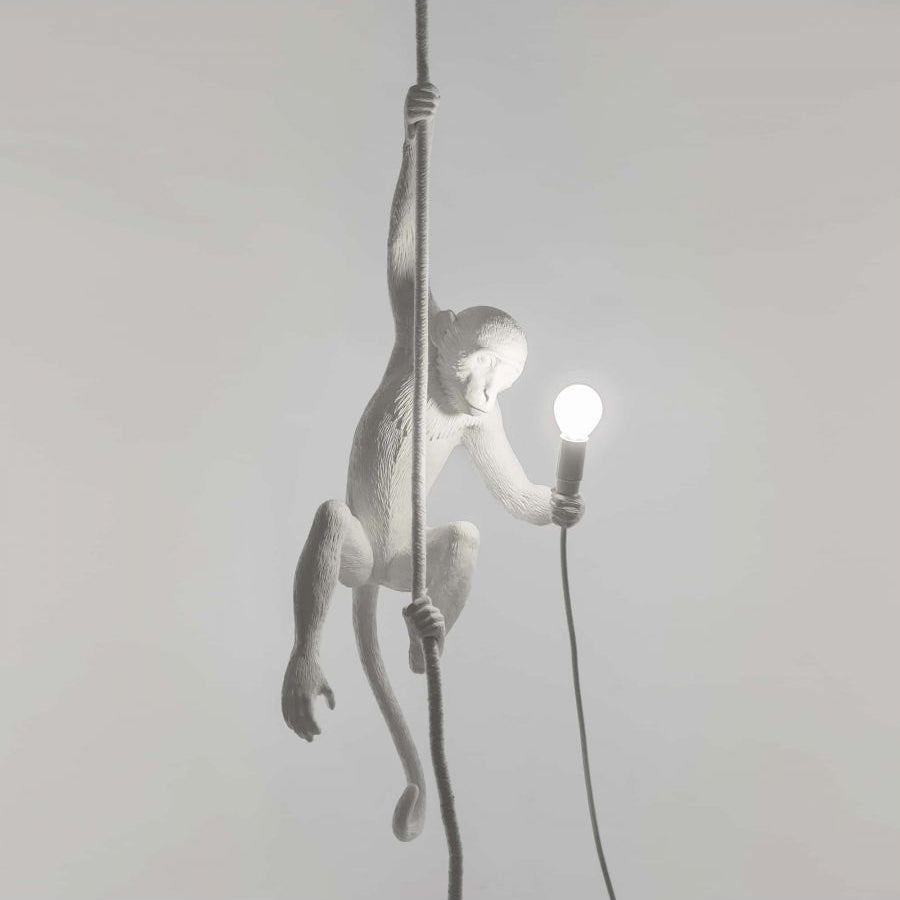 Monkey Outdoor Ceiling Lamp