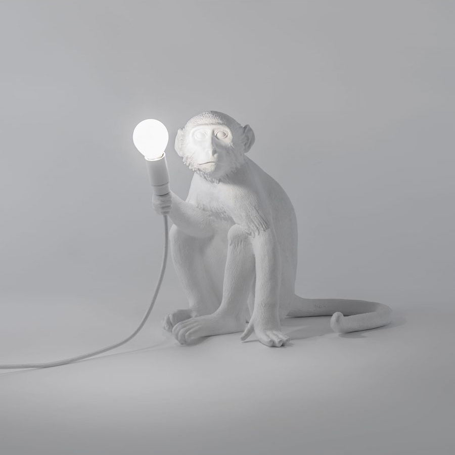 Monkey Outdoor Sitting Lamp