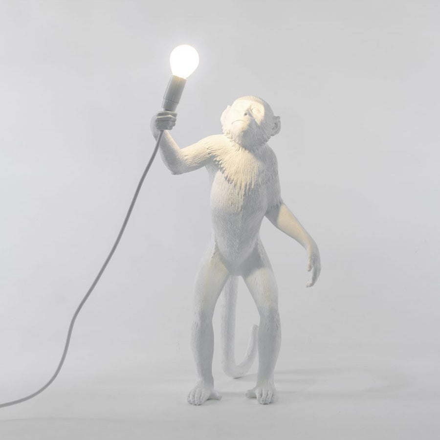 Monkey Outdoor Standing Lamp