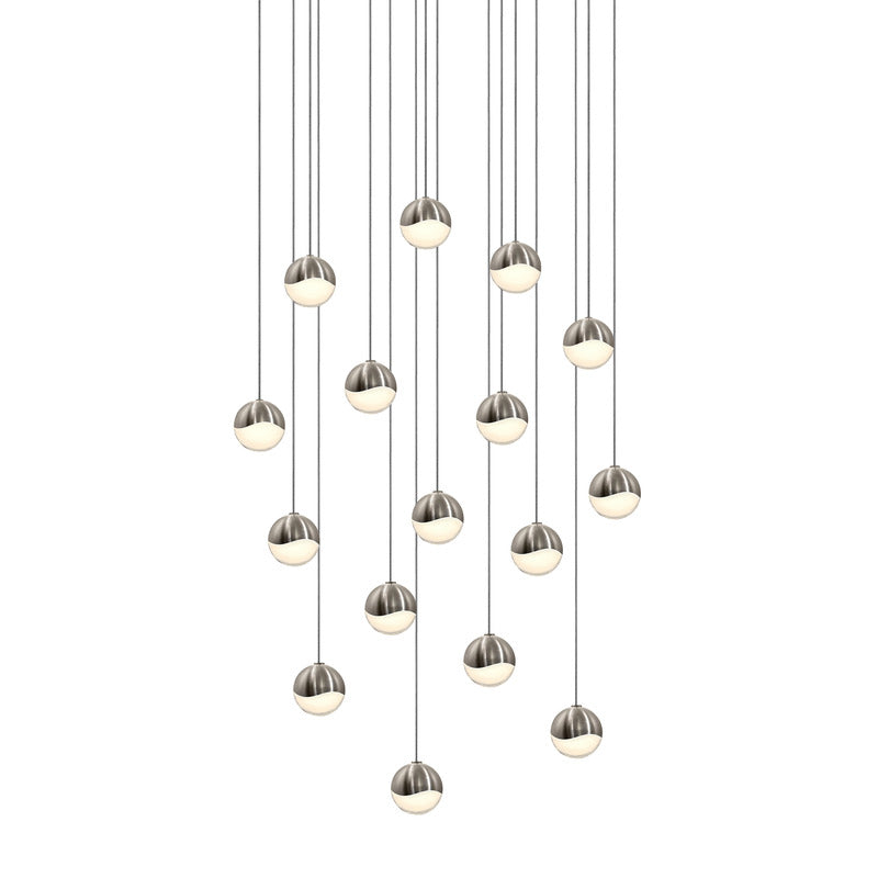 Grapes Sixteen Light Multi Pendant Light