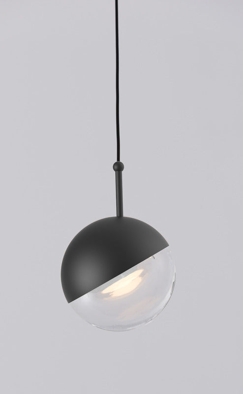 Black Dora Single Pendant Light OPEN BOX