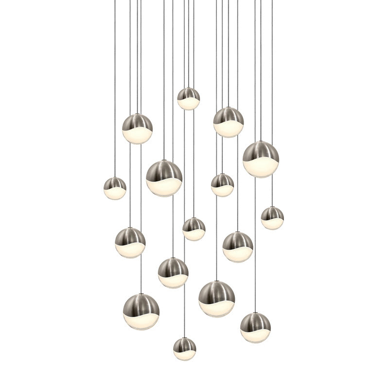 Grapes Sixteen Light Multi Pendant Light