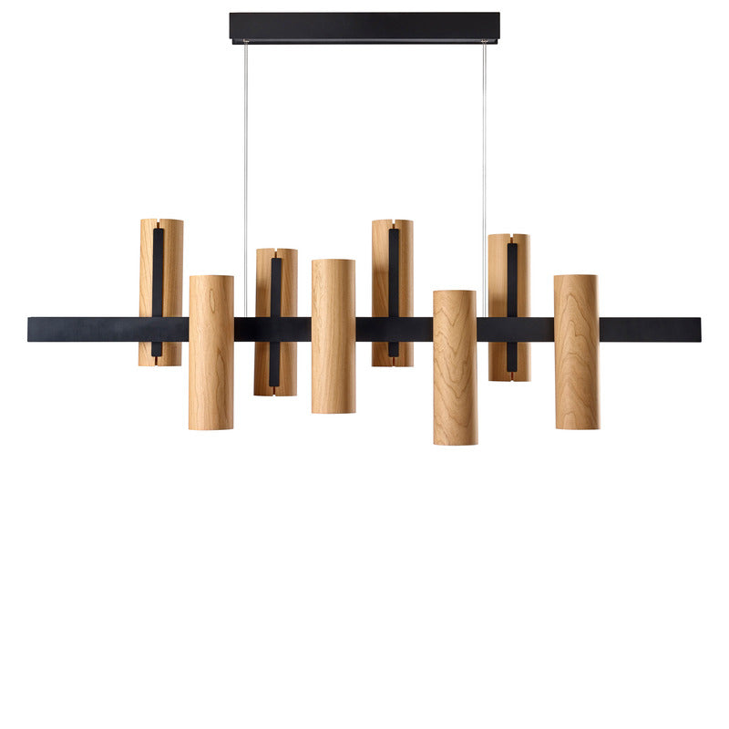 Black Note Keys Pendant Light