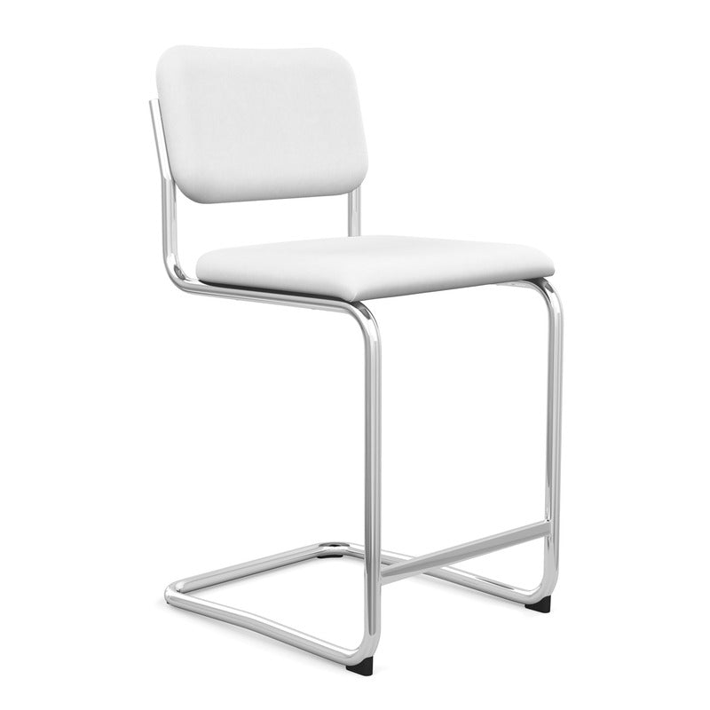 Cesca Stool with Upholstered Seat and Back