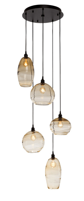 Misto Round Multi-Light Pendant Light