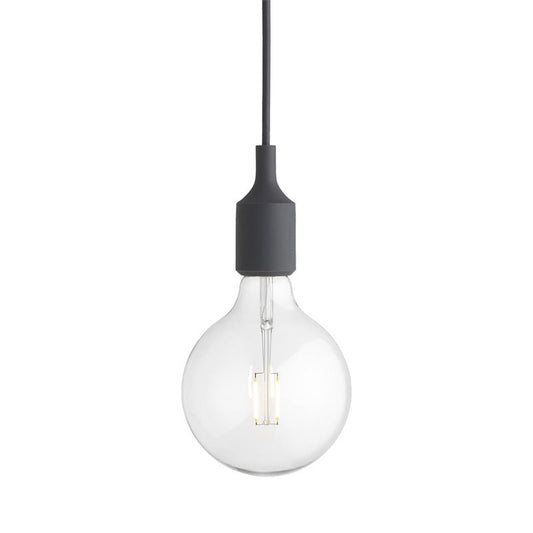 Dark Grey E27 Pendant Light - OPEN BOX