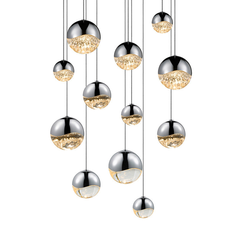 Grapes Twelve Light Multi Pendant Light