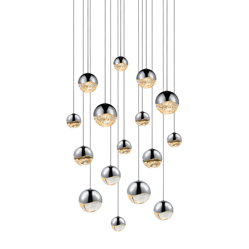 Grapes Sixteen Light Multi Pendant Light