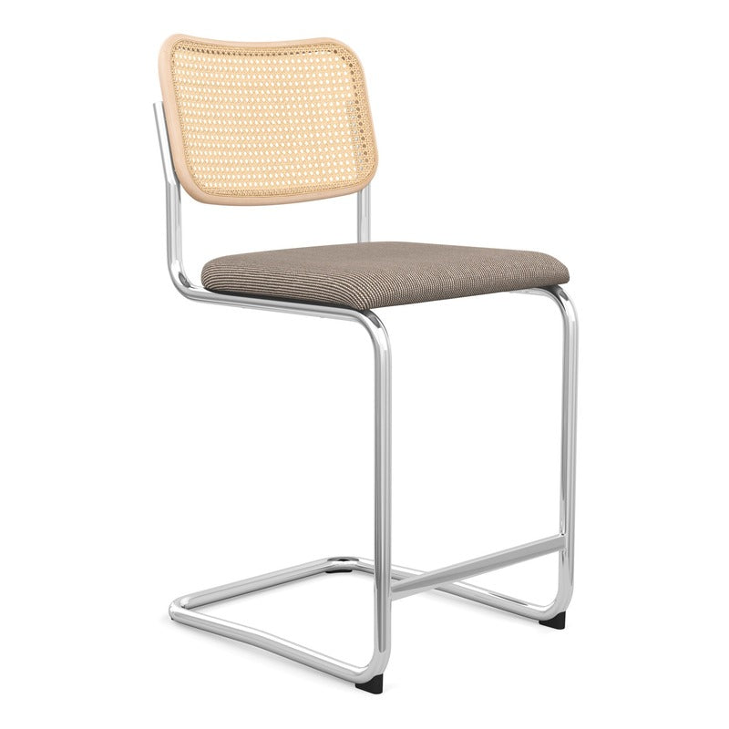 Cesca Stool with Upholstered Seat