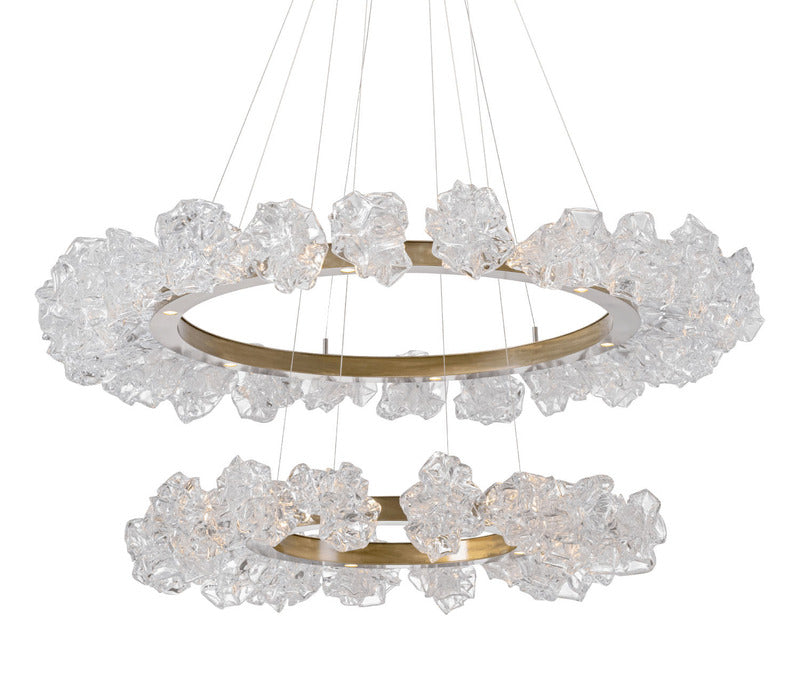 Blossom Two Tier Ring Chandelier