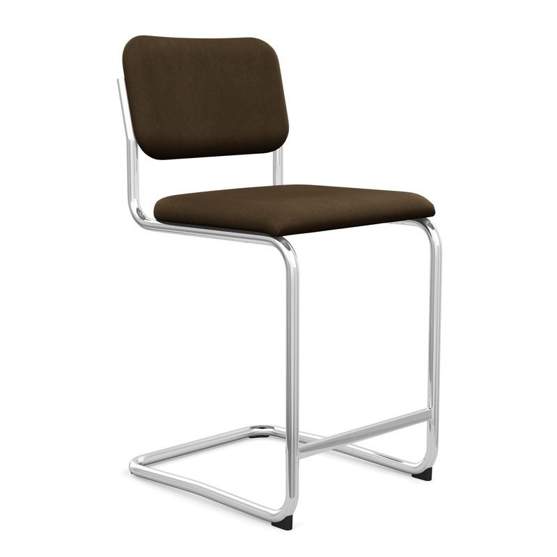 Cesca Stool with Upholstered Seat and Back