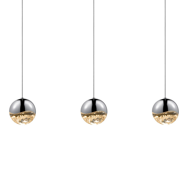 Grapes Three Light Linear Pendant Light